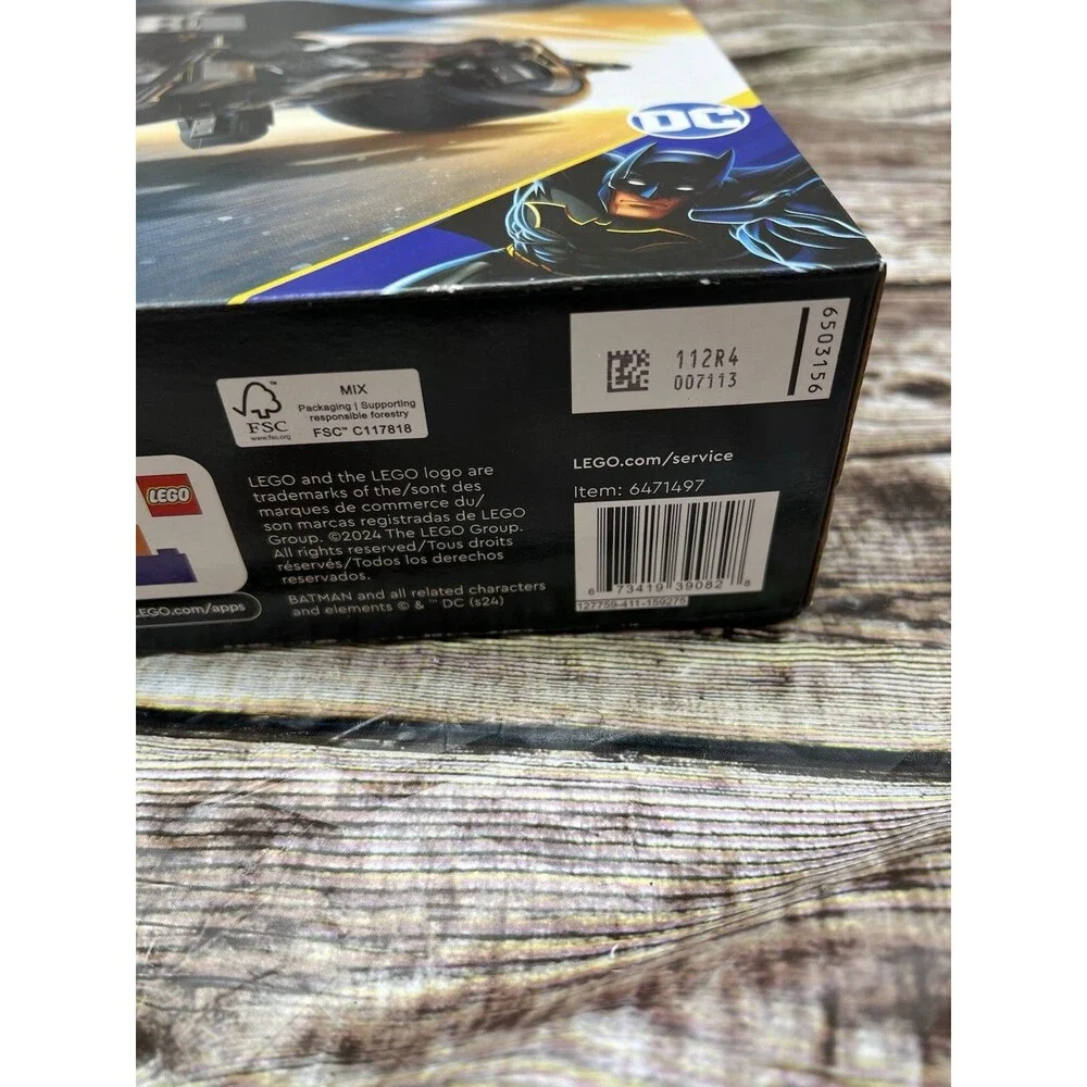 LEGO DC Batman Construction Figure and the Bat-Pod Bike 76273 6471497 New In Box